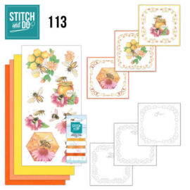 Stitch & Do nr. 113 Honey Bees