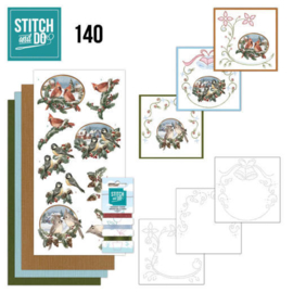 Stitch and Do 140 - Amy Design - Nostalgic Christmas - Christmas Birds