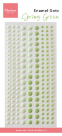Enamel dots Duotone Spring Green PL4533