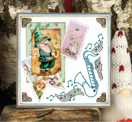 3D Push Out - Great Gnomes - Music Gnomes SB10920
