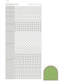 Dots nr. 10 Mirror Lime nr. STDM10C