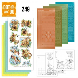 Creative Hobbydots n°45 - Livret 8 modèles de cartes Dot and do