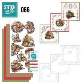 Stitch & Do nr. 66 Christmas Animals