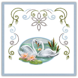 Stitch and Do 178 - Amy Design - Elegant Swans