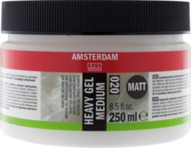 Amsterdam heavy gel medium mat 250 ml  (020)
