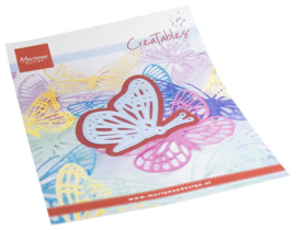 Creatables stencil Tiny's flying Butterfly