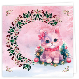 Hobbydots Cards 27 - Berries Beauties - Pink Christmas