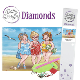 Dotty Designs Diamonds - Bubbly Girls - Beach DDD10008