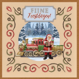 Stitch And Do On Colour 24 - Amy Design - Snowy Christmas