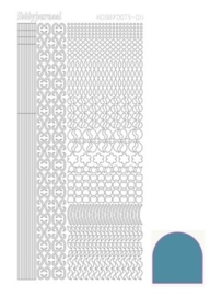 Dots nr. 11 Mirror Turquoise nr. STDM11D