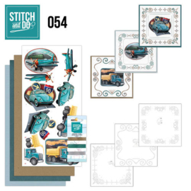 Stitch & Do nr. 54 Vintage Vehicles