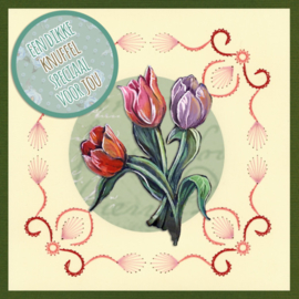 Stitch and Do on Colour 14 - Yvonne Creations - Graceful Flowers