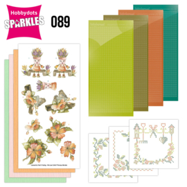 Sparkles Set 89 - Precious Marieke - Orange Flowers