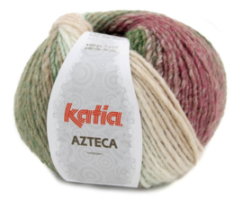 Azteca Col. 7875  Ecru-Groen-Bleekrood-Bruin