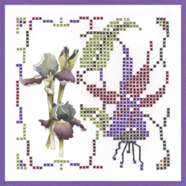 Sparkles Set 59 - Precious Marieke - Purple Flowers