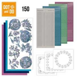 Dot & Do nr. 150 Birds in Purple