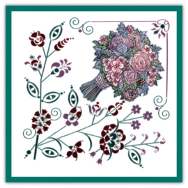 Dot and Do 224 - Yvonne Creations - Stylish Flowers - Sweet Bouquet