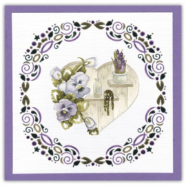 Creative Hobbydots 57 - Precious Marieke - Purple Blossom
