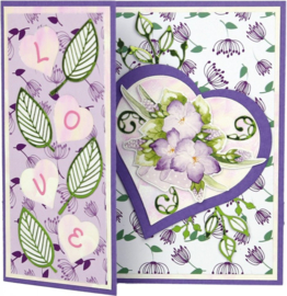 3D Push out Sheet - Violet   SB10987