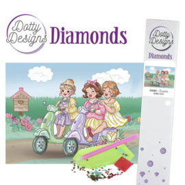 Dotty Designs Diamonds - Bubbly Girls - Scooter  DDD10007