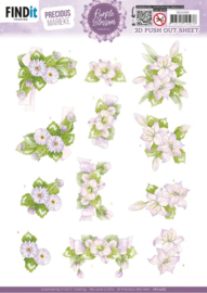 3D Push out Sheet - Amethyst   SB10985