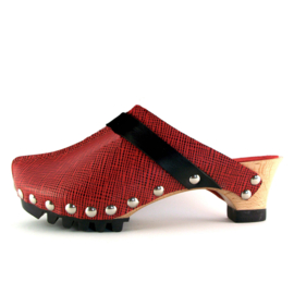 Clogs Spitz Rot SALE