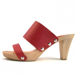 Clogs Doutsen Red SALE