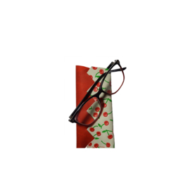 Hülle Brille Rot Kirsche