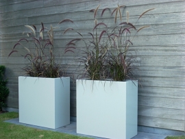 Kunststof plantenbak 'Florish' L100xB40xH100 cm