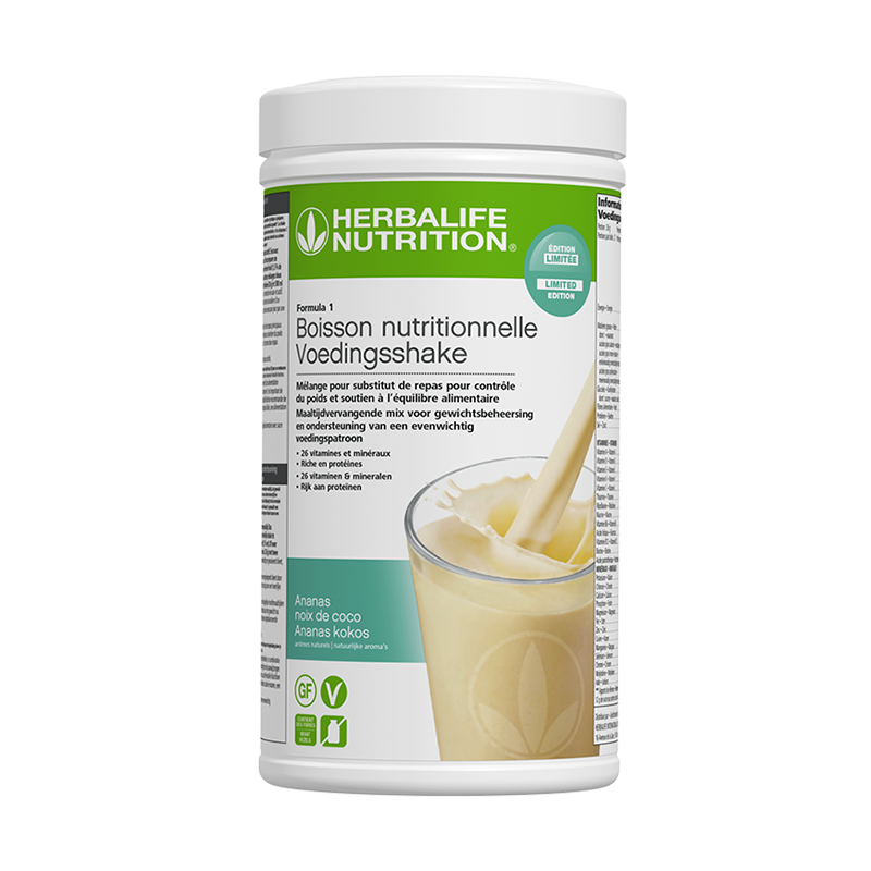 Formula 1 Voedingsshake Ananas Kokos 550 g