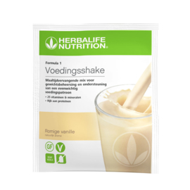 Voedingsshake in portie verpakking,  7 zakjes