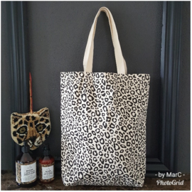 Tas - Shopper leopard / panter