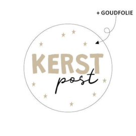 Stickers - Kerst - Kerst post - per 10 stuks