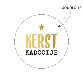 Stickers - Kerst - Kerst kadootje - per 10 stuks