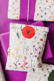 Kadozakje - Wildflowers - per 5 stuks (12x19cm)