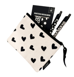 Etui - opbergtasje - toilettasje - Hartjes