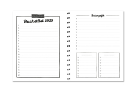 Agenda - Jaaragenda - MINI - A6 - 2025