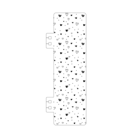 Agenda - Pick & Plan - Klikbare boekenlegger - smile, dots of hearts