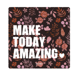 Kaart & Envelop - Quote - Make today amazing ♥