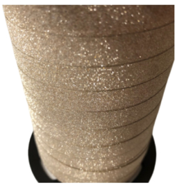 Lint - glitter - champagne - 10mm - 3m