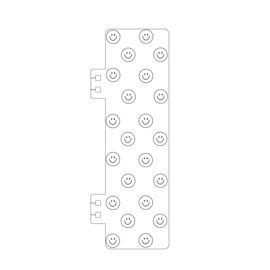 Agenda - Pick & Plan - Klikbare boekenlegger - smile, dots of hearts