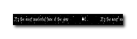 Washi / masking tape - Kerst - Most wonderful time