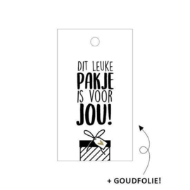 Label - Kerst - Dit leuke pakje is voor jou!