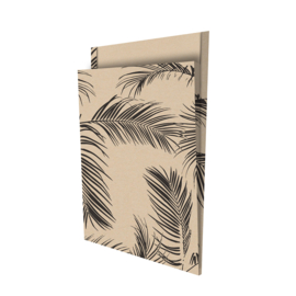 Tijdschriftzakken - Palm Leaves - kraft - per 5 stuks (25x34+4cm)