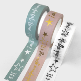 Washi / masking tape - Kerst - Vintage Christmas