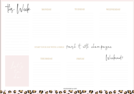 Planner - Weekly planner - A4