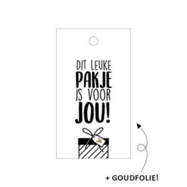 Label - Sint - Dit leuke pakje is voor jou!