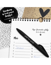 Verjaardagskalender - Vandaag is het jouw feestje! - vierkant