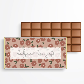 Chocolade wikkel - dankjewel lieve juf!