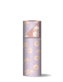 Inpakpapier - Classic Flowers - spring - roze / lila / goud - 2m